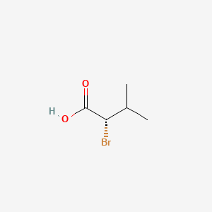 molecular formula C5H9BrO2 B1584029 (S)-2-Bromo-3-methylbutanoic acid CAS No. 26782-75-2