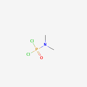molecular formula C2H6Cl2NOP B1584038 Dimethylphosphoramidic dichloride CAS No. 677-43-0
