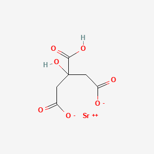 molecular formula C12H10O14Sr3 B1584040 Strontium monocitrate CAS No. 813-97-8