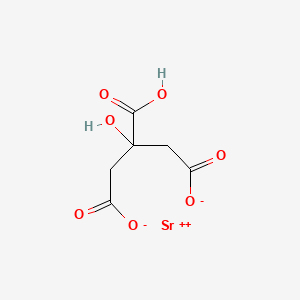 molecular formula C6H6O7S B1584040 Strontium monocitrate CAS No. 813-97-8