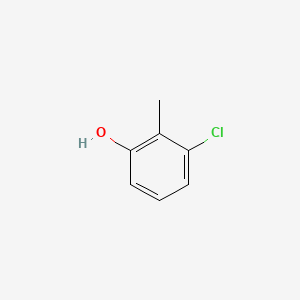 molecular formula C7H7ClO B1584042 3-氯-2-甲基苯酚 CAS No. 3260-87-5