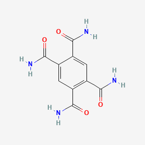 molecular formula C10H10N4O4 B1584044 Benzene-1,2,4,5-tetracarboxamide CAS No. 6183-35-3
