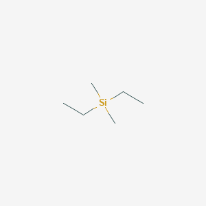 molecular formula C6H16Si B1584045 二乙基(二甲基)硅烷 CAS No. 756-81-0