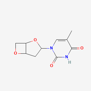 molecular formula C10H12N2O4 B1584047 3'5'-Anhydro thymidine CAS No. 7481-90-5