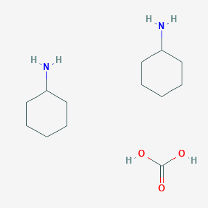 molecular formula C13H28N2O3 B1584051 Cyclohexanamine hemicarbonate CAS No. 34066-58-5