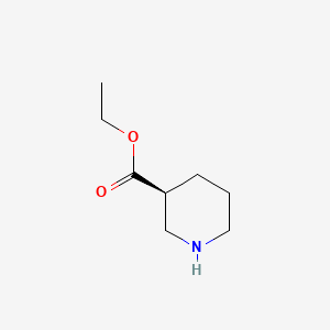 molecular formula C8H15NO2 B1584052 ethyl (3S)-piperidine-3-carboxylate CAS No. 37675-18-6