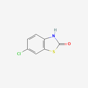 molecular formula C7H4ClNOS B1584053 6-氯苯并[d]噻唑-2(3H)-酮 CAS No. 62266-81-3