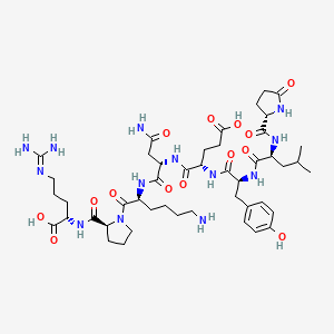 molecular formula C46H71N13O14 B1584057 Neurotensin (1-8) CAS No. 80887-44-1