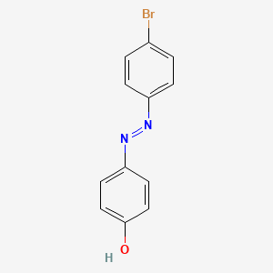 molecular formula C12H9BrN2O B1584058 4-(4-Bromophenylazo)phenol CAS No. 3035-94-7