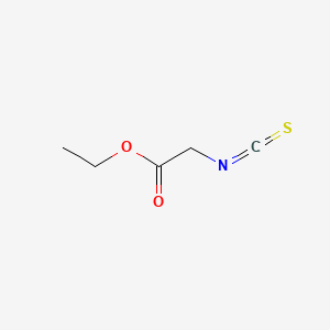 molecular formula C5H7NO2S B1584062 Ethyl isothiocyanatoacetate CAS No. 24066-82-8