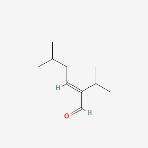 molecular formula C10H18O B1584068 2-异丙基-5-甲基-2-己烯醛 CAS No. 35158-25-9