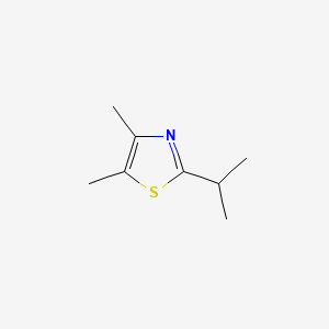 molecular formula C8H13NS B1584073 2-Isopropyl-4,5-dimethylthiazole CAS No. 53498-30-9