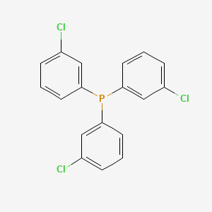 molecular formula C18H12Cl3P B1584081 三(3-氯苯基)膦 CAS No. 29949-85-7