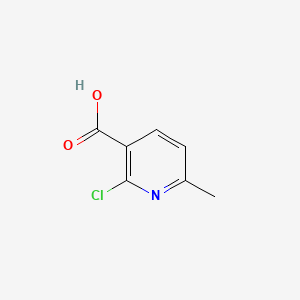 molecular formula C7H6ClNO2 B1584082 2-氯-6-甲基烟酸 CAS No. 30529-70-5