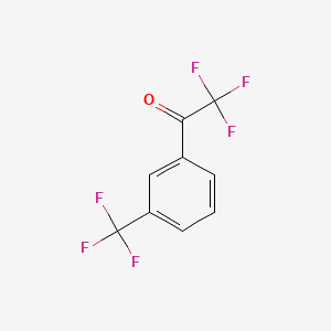 molecular formula C9H4F6O B1584095 2,2,2-Trifluoro-3'-(trifluoromethyl)acetophenone CAS No. 721-37-9