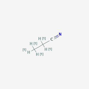molecular formula C3H5N B1584105 Propanenitrile-25 CAS No. 10419-75-7