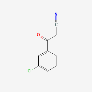molecular formula C9H6ClNO B1584106 3-Chlorobenzoylacetonitrile CAS No. 21667-62-9