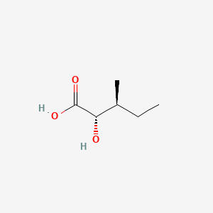 molecular formula C6H12O3 B1584116 (2S,3S)-2-Hydroxy-3-methylpentanoic acid CAS No. 51576-04-6