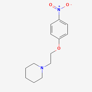 molecular formula C13H18N2O3 B1584117 1-(2-(4-Nitrophenoxy)ethyl)piperidine CAS No. 92033-76-6