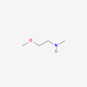 molecular formula C4H11NO B1584131 2-Methoxy-N-methylethanamine CAS No. 38256-93-8