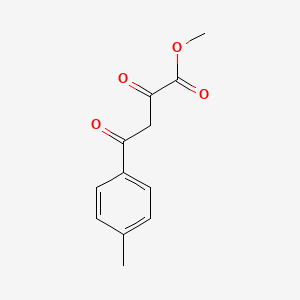 molecular formula C12H12O4 B1584134 4-(4-甲基苯基)-2,4-二氧代丁酸甲酯 CAS No. 39757-29-4