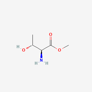 molecular formula C5H11NO3 B1584138 (2S,3R)-methyl 2-amino-3-hydroxybutanoate CAS No. 3373-59-9