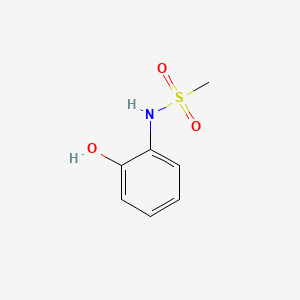 molecular formula C7H9NO3S B1584140 N-(2-hydroxyphenyl)methanesulfonamide CAS No. 6912-38-5