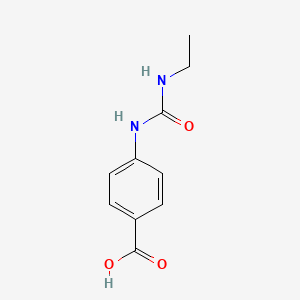 molecular formula C10H12N2O3 B1584143 4-(3-Ethylureido)benzoic acid CAS No. 23754-41-8