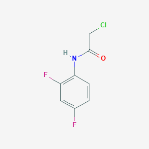 molecular formula C8H6ClF2NO B1584146 2-chloro-N-(2,4-difluorophenyl)acetamide CAS No. 96980-65-3
