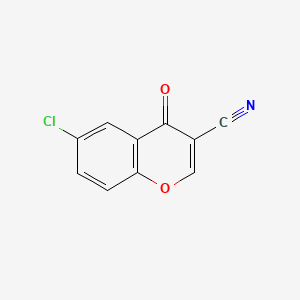 molecular formula C10H4ClNO2 B1584147 6-Chloro-3-cyanochromone CAS No. 50743-20-9