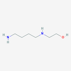 molecular formula C6H16N2O B1584156 2-(4-Aminobutylamino)ethanol CAS No. 23563-86-2