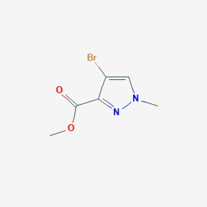 molecular formula C6H7BrN2O2 B1584157 Methyl 4-bromo-1-methyl-1H-pyrazole-3-carboxylate CAS No. 211738-66-8