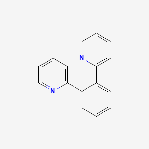 molecular formula C16H12N2 B1584161 Pyridine, 2,2'-(1,2-phenylene)bis- CAS No. 74764-52-6