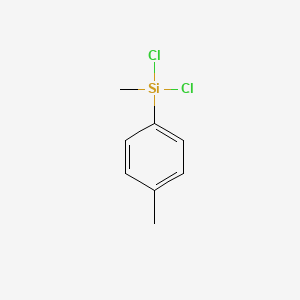 molecular formula C8H10Cl2Si B1584166 p-Tolylmethyldichlorosilane CAS No. 25898-37-7