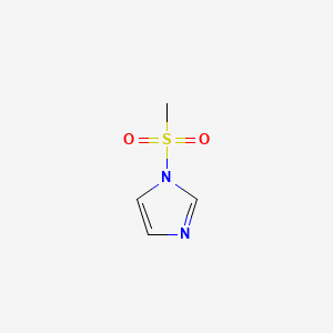 molecular formula C4H6N2O2S B1584171 N-Methanesulfonylimidazole CAS No. 40736-26-3