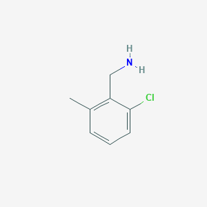 molecular formula C8H10ClN B1584175 2-Chloro-6-methylbenzylamine CAS No. 57264-46-7