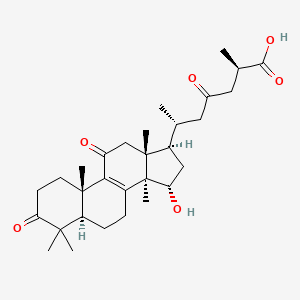 molecular formula C30H44O6 B1584179 Ganolucidic acid A CAS No. 98665-21-5