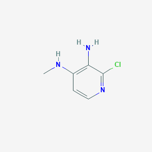 molecular formula C6H8ClN3 B1584180 2-氯-N4-甲基吡啶-3,4-二胺 CAS No. 50432-67-2