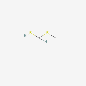 1-(Methylthio)ethanethiol