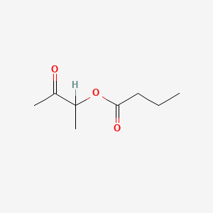 molecular formula C8H14O3 B1584186 1-Methyl-2-oxopropyl butyrate CAS No. 84642-61-5