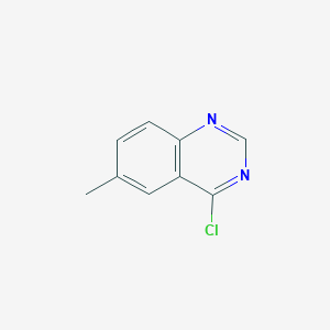 molecular formula C9H7ClN2 B1584192 4-Chloro-6-methylquinazoline CAS No. 58421-79-7