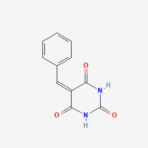 molecular formula C11H8N2O3 B1584193 5-Benzylidenebarbituric acid CAS No. 27402-47-7