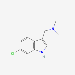 molecular formula C11H13ClN2 B1584196 6-Chlorogramine CAS No. 50517-12-9