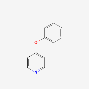 molecular formula C11H9NO B1584201 4-Phenoxypyridine CAS No. 4783-86-2