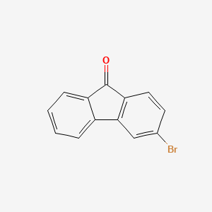 molecular formula C13H7BrO B1584203 3-Bromo-9H-fluoren-9-one CAS No. 2041-19-2