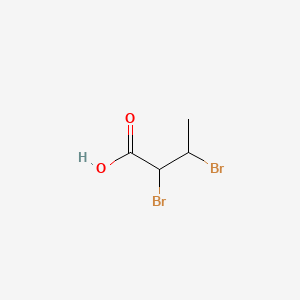 molecular formula C4H6Br2O2 B1584212 2,3-二溴丁酸 CAS No. 600-30-6