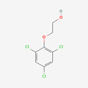 molecular formula C8H7Cl3O2 B1584218 2-(2,4,6-Trichlorophenoxy)ethanol CAS No. 6161-87-1