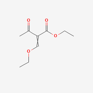 molecular formula C9H14O4 B1584222 乙酸乙酯 2-(乙氧基亚甲基) CAS No. 3788-94-1