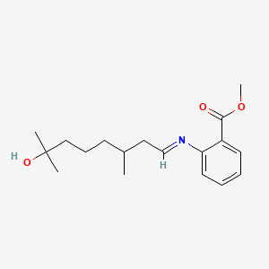 molecular formula C18H27NO3 B1584224 橙花醛 CAS No. 89-43-0