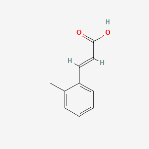 molecular formula C10H10O2 B1584226 2-甲基肉桂酸 CAS No. 2373-76-4